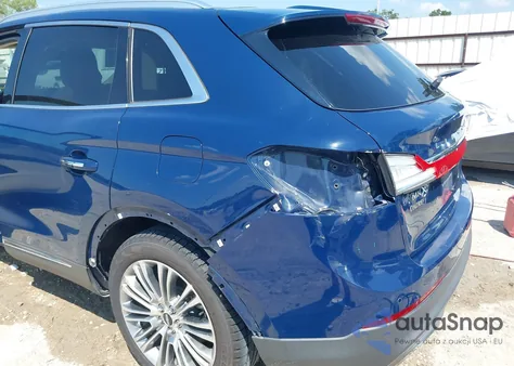 2018 Lincoln Mkx Reserve из США, поврежденный, VIN 2LMPJ6LR6JBL36647